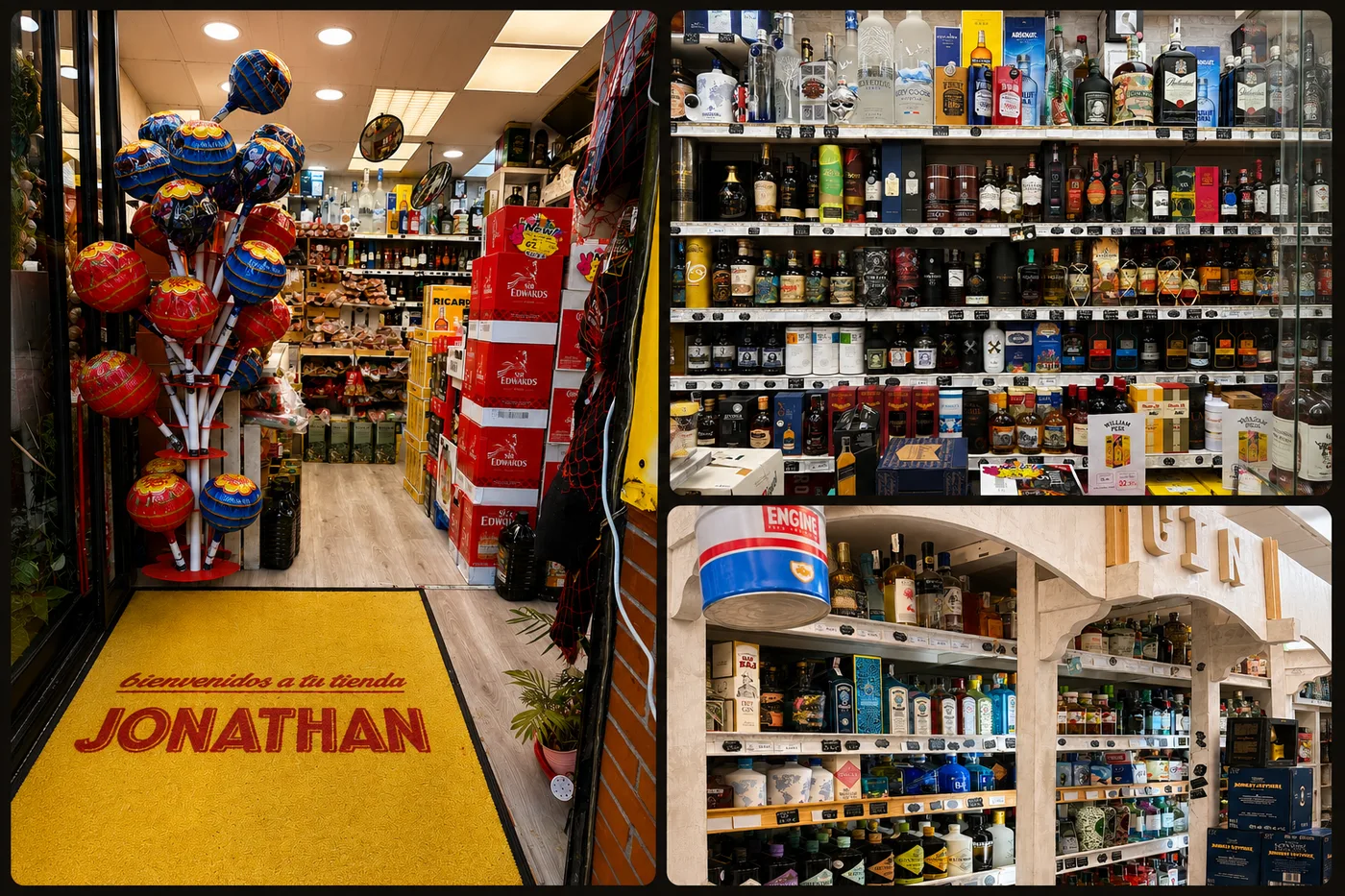 Interior de Supermercado Jonathan, Irún