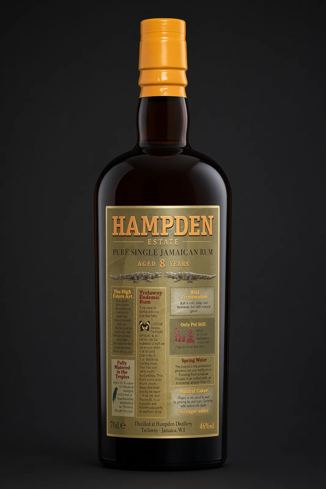 Hampden Estate 8 Years Pure Single Jamaican Rum